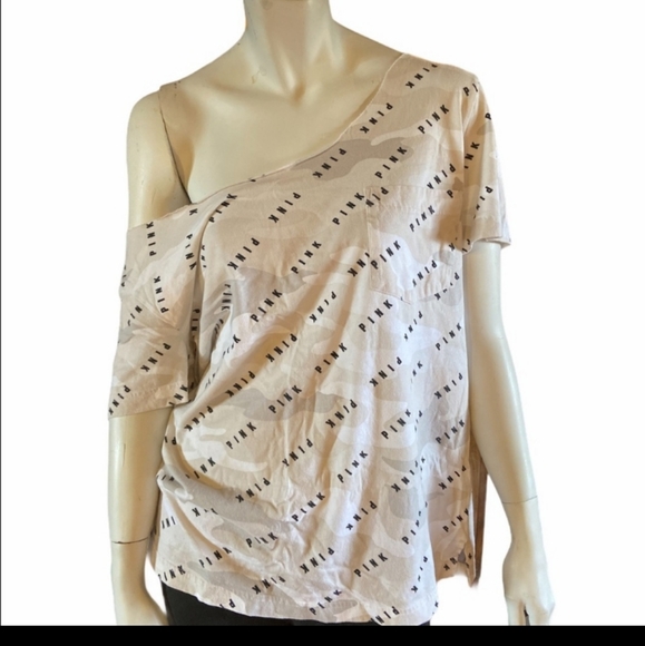 Victoria Secret off the shoulder tee size large - Picture 2 of 3